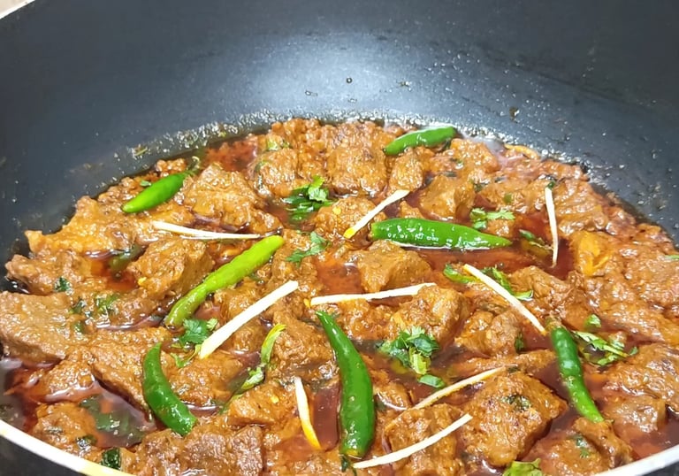 karachi Beef Karahi Recipe