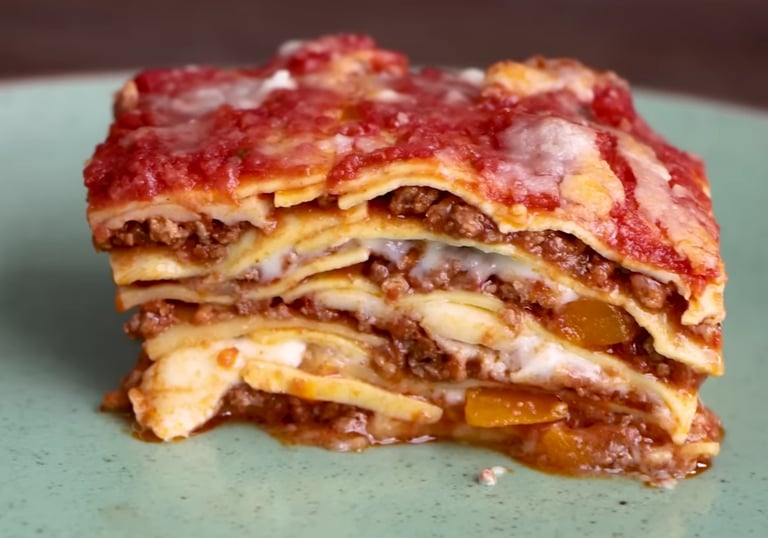 Italian Beef Lasagna Recipe