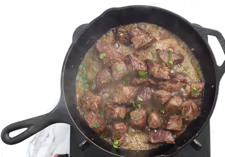 Garlic Butter Steak Bites