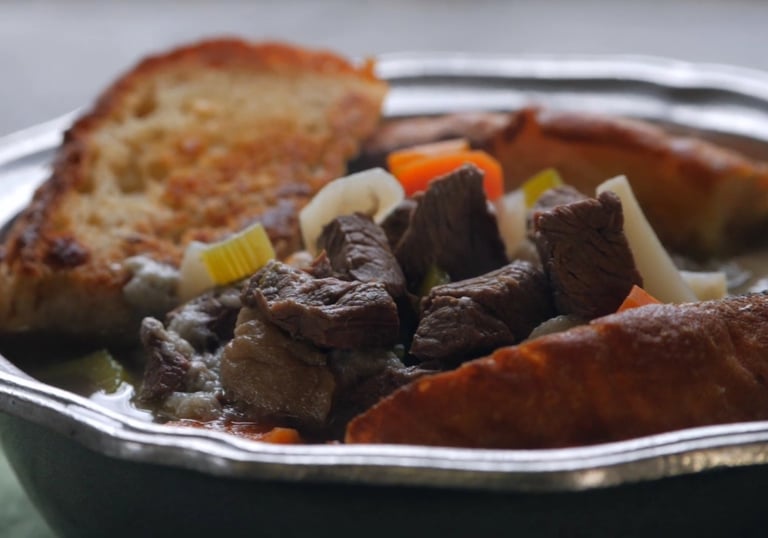 Beef Stew for the Middle Class – 18th Century Cooking