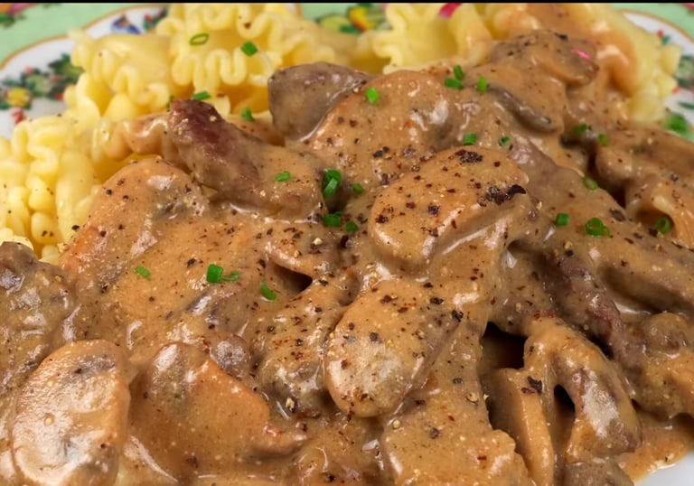 Hearty Beef Stew & Creamy Beef Stroganoff Recipes