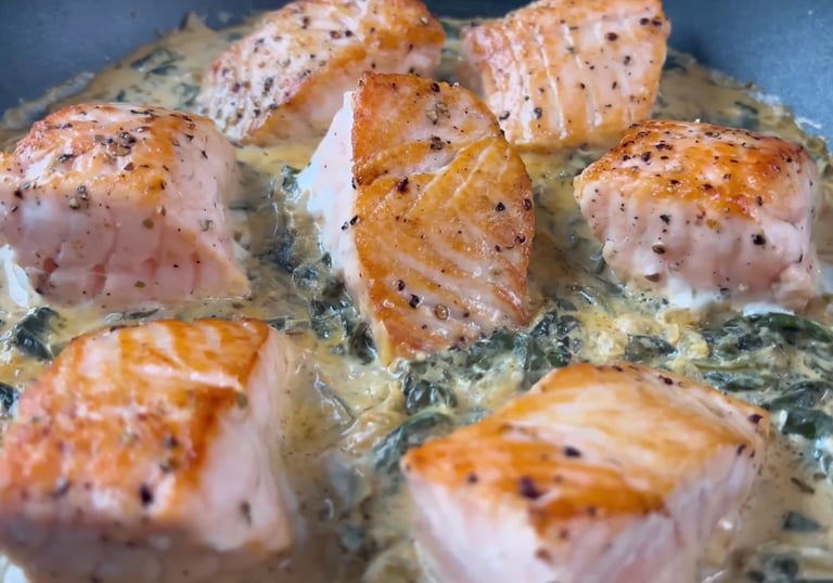 Creamy Salmon Pasta Recipe