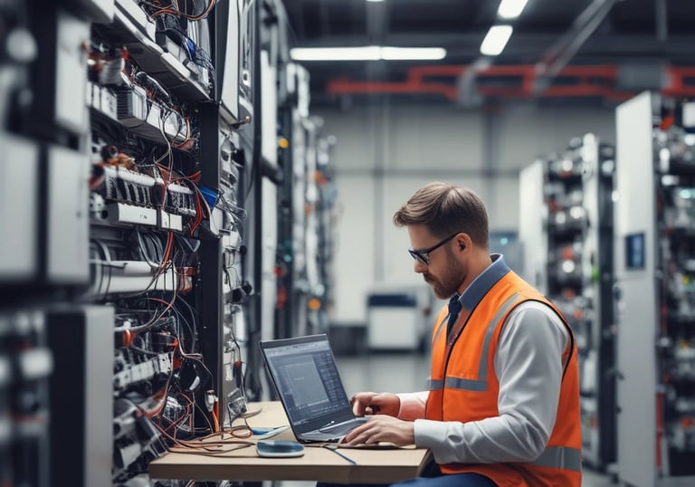 man holding smartphone standing in front of calm body of water