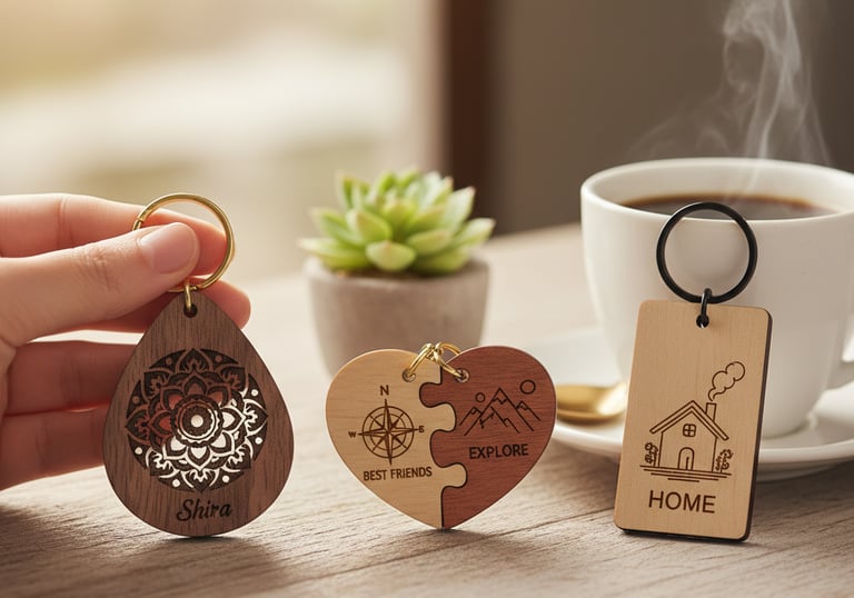 INDIVIDUELLE GRAVUREN AUS HOLZ. EIN EINZIGARTIGES GESCHENK MIT HERZ UND SCHWEIZER PRÄZISION.