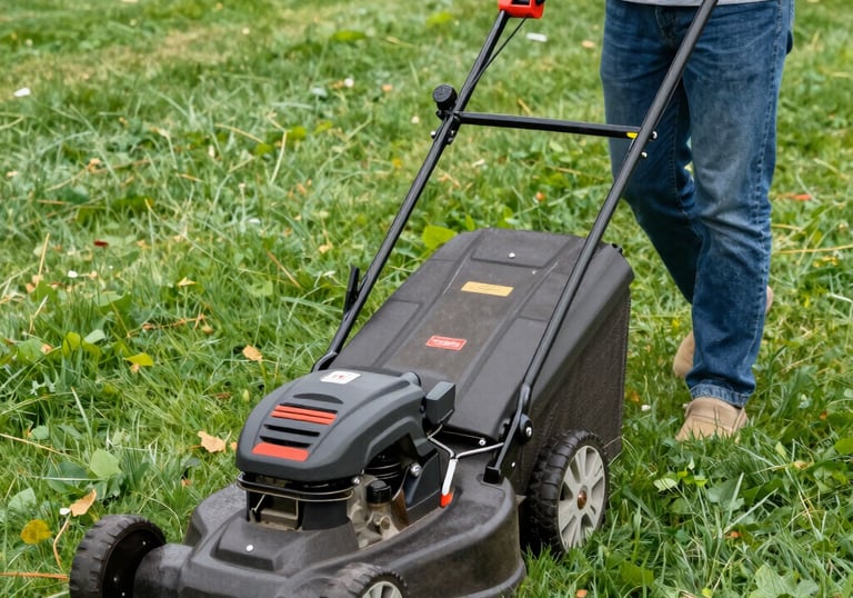 A plumber tightening a pipe under a kitchen sink with tools.