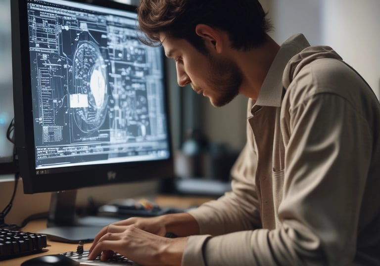 Close-up of hands writing notes during a safety training session.