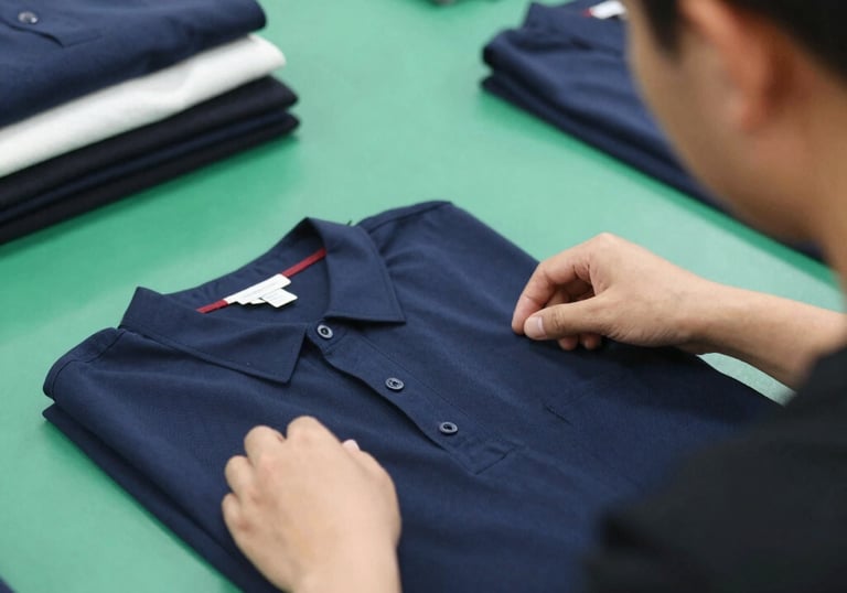 Packages being carefully handled and prepared for shipping in a warehouse.