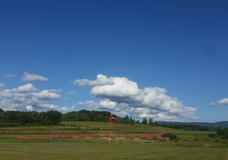 Windsock at William H. Morse State Airport in Bennington, VT