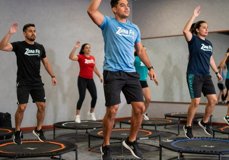 Peaceful yoga flow class with participants stretching gracefully in a sunlit studio.