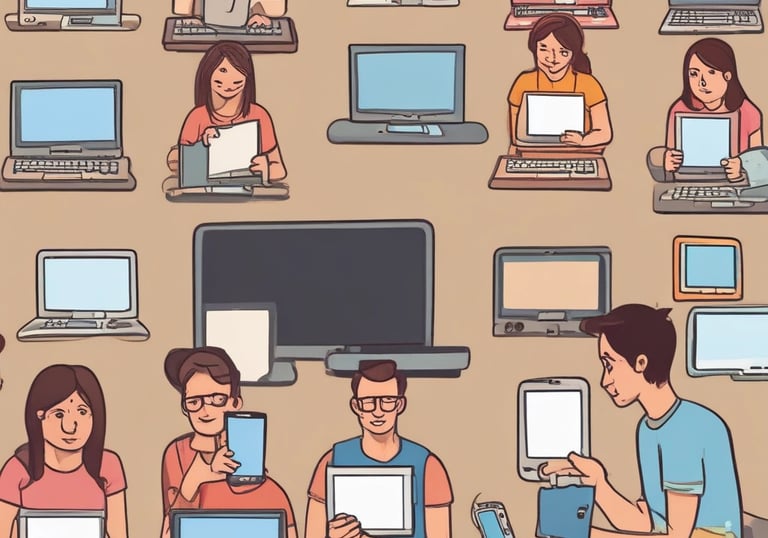 Close-up of a sleek home phone with digital caller ID on a modern desk.