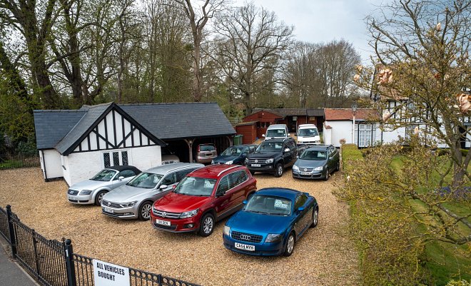 we buy any car forecourt in harston
