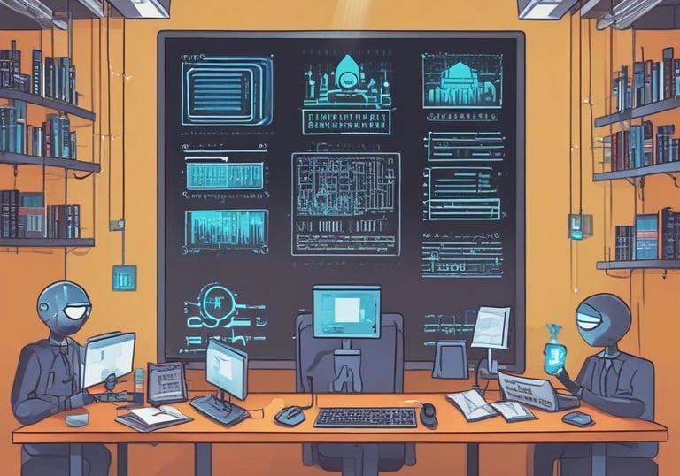 Grid-based layout of security architecture diagrams in monochrome with green accents.