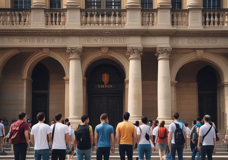 Students engaging in an outdoor study session surrounded by Huancabamba’s lush landscapes.