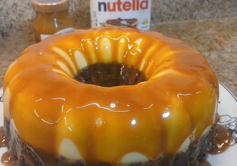 CHOCOFLAN CON BAÑO DE CARAMELO