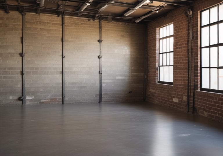 a man riding a skateboard down a street next to tall buildings