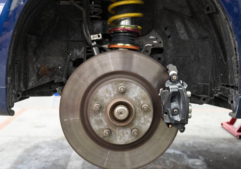 wymiana hamulców i zawieszenia Jarosław