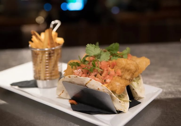 go for the fish tacos!