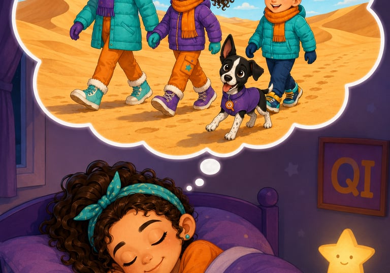 Porque a noite no deserto faz frio?