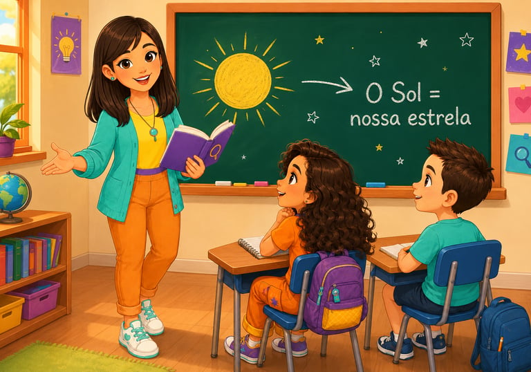 Quem disse que o Sol é estrela?