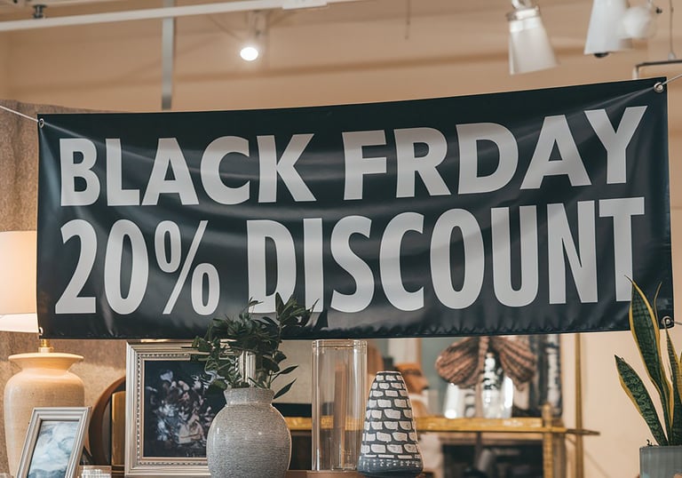 Banderoles à suspendre