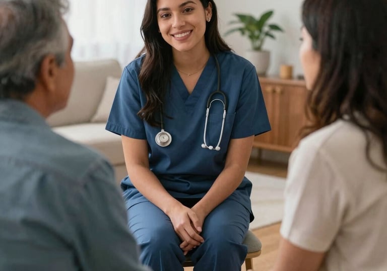 a man riding a skateboard down a street next to tall buildings
