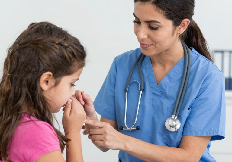 a man riding a skateboard down a street next to tall buildings