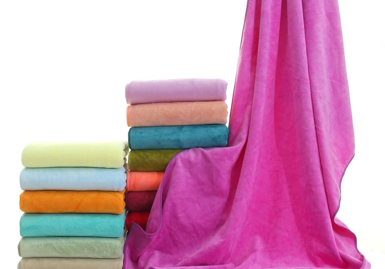 microfiber bathroom towels manufacturer