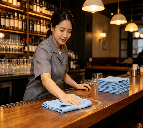 Microfiber Countertop Cleaning Cloth