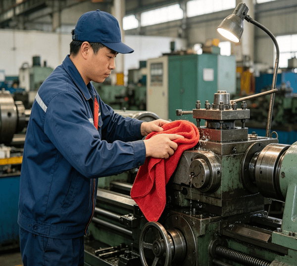Industrial Microfiber Cleaning Towel