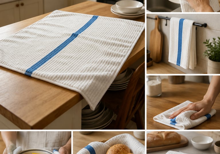 Premium Microfiber Ribbed Terry Bar Mops