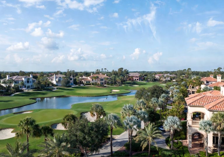 World Golf Village website design