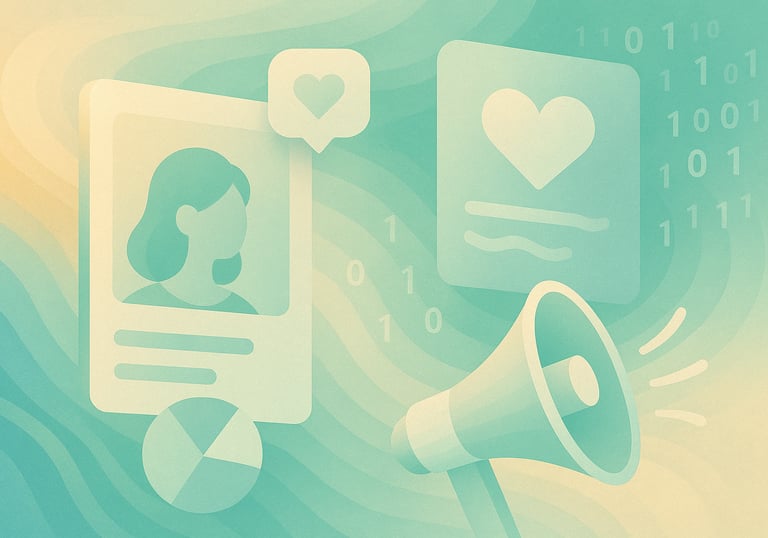 a person holding a megaphone with a megaphone