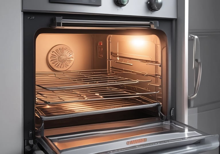 Image displaying various home appliances including mini splits and garage doors.