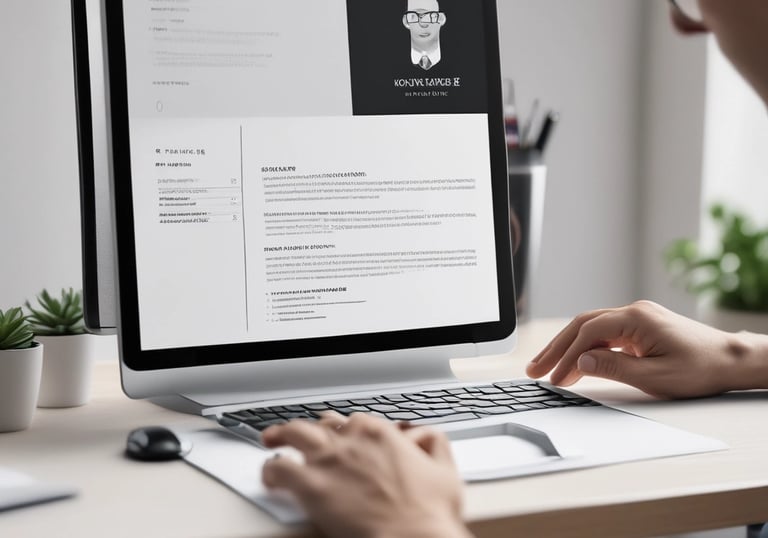 Close-up of a confidential evaluation form being filled out by a human resources manager.