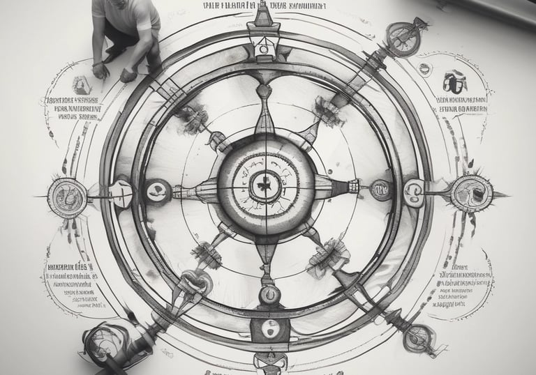 Metrics and data analysis illustrating growth.