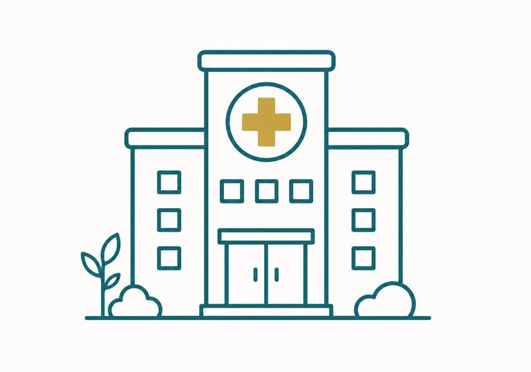 Inicio de la trayectoria profesional de Zoraida Pazmiño en el sector salud.