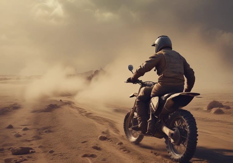 A group of diverse riders enjoying a sunny day on the open road, their bikes gleaming in the sunlight.