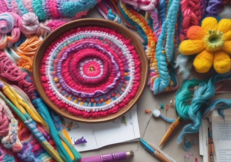 virtual art classes, crochet class, creative writing