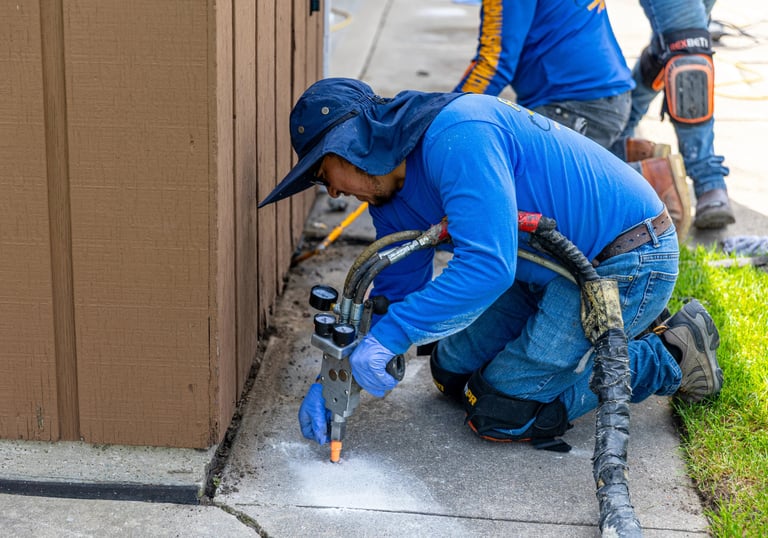 sidewalk leveling and lifting