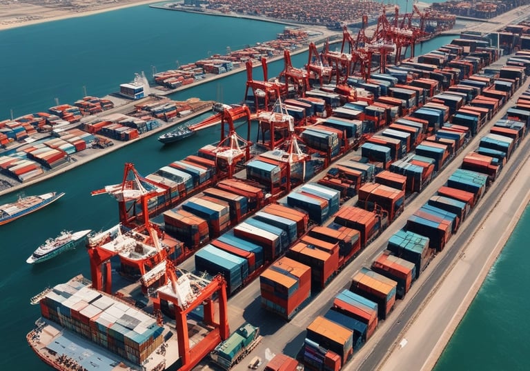 A modern printing machine in operation inside a bright industrial facility.