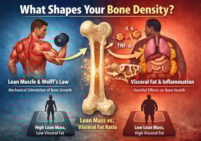 How to Build Stronger Bones: Why Lean Muscle Mass Matters More Than Weight Loss for Bone Density