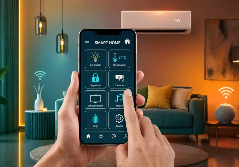 Sistema de domótica y automatización del hogar en Bogotá — Elektra DC