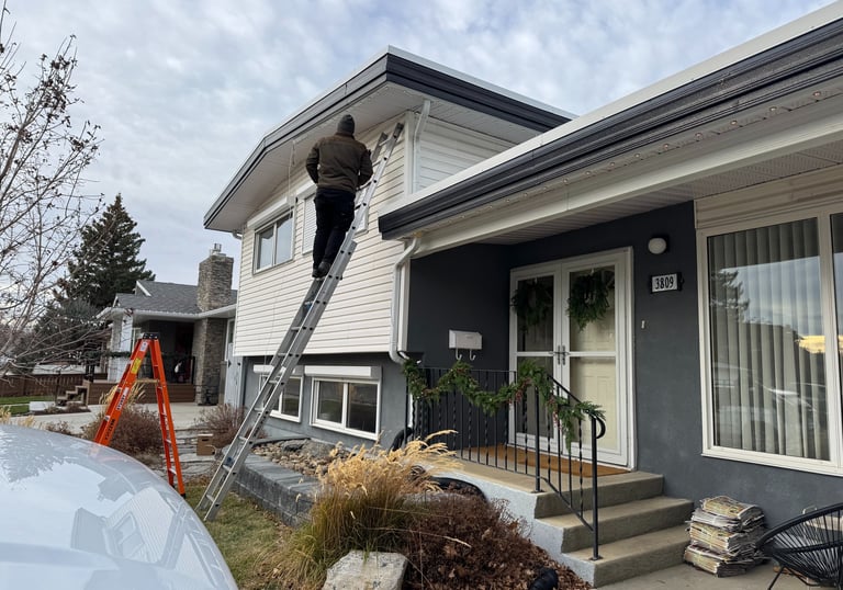 Permanent Outdoor and holiday lighting systems by MY-LITES for residential and commercial property 