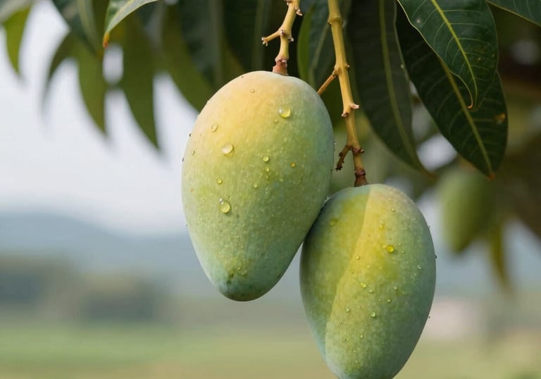 A close-up of hands in a meditative mudra with soft sunlight filtering through leaves.