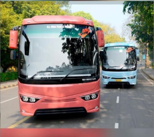 school bus vehicle by gulshan shuttle in noida