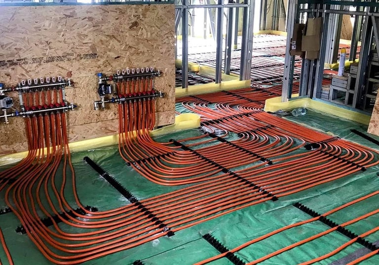 Under floor heating system