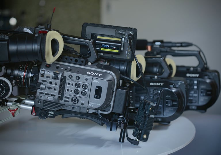 3 keer 4k camera's om hoge kwaliteit podcasts op te nemen