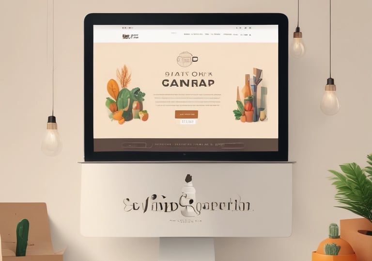 A team brainstorming colorful digital marketing ideas on a whiteboard.