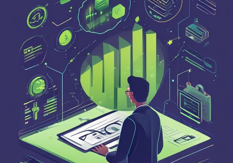 Line-art icon symbolizing social media advertising on Facebook, Instagram, and LinkedIn.