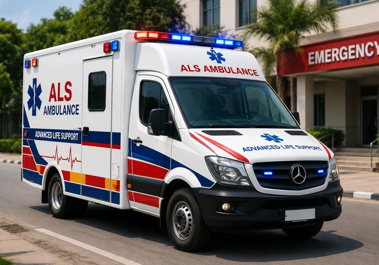 ALS Ambulance Service Lucknow